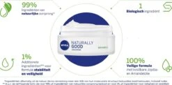 Nivea Naturally Good Dagcrème Gevoelige Huid - 50 Ml - Met Bio Kamille -Verzorgingsproducten Verkoop 1200x596 2