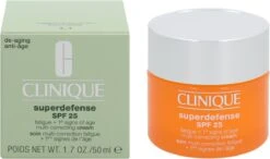 Clinique Superdefense Broad Spectrum SPF 25 Fatigue + 1st Signs Of Age Multi-Correcting Cream - Dagcrème - 50 Ml -Verzorgingsproducten Verkoop 1200x709