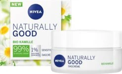 Nivea Naturally Good Dagcrème Gevoelige Huid - 50 Ml - Met Bio Kamille