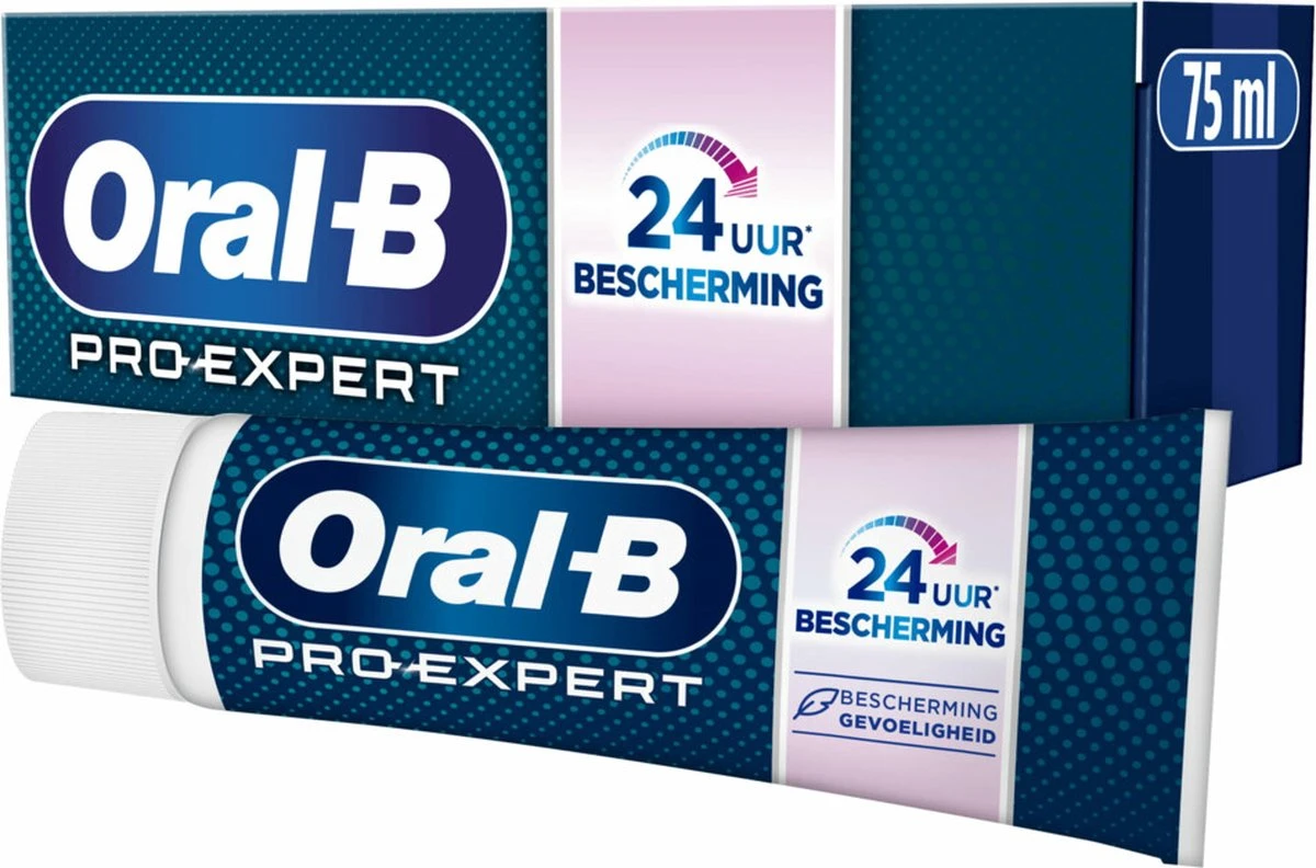 Oral B Oral-B Pro-Expert Bescherming Gevoelige Tanden Tandpasta - Voordeelverpakking 12 X 75ml 3 Oral B Oral-B Pro-Expert Bescherming Gevoelige Tanden Tandpasta - Voordeelverpakking 12 X 75ml