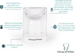 Tandenbleker Premium - Glory Of White - Professionele Tandenbleekset - Wittere Tanden - Tanden Bleken - Teeth Whitening - Zonder Peroxide -Verzorgingsproducten Verkoop 1200x843