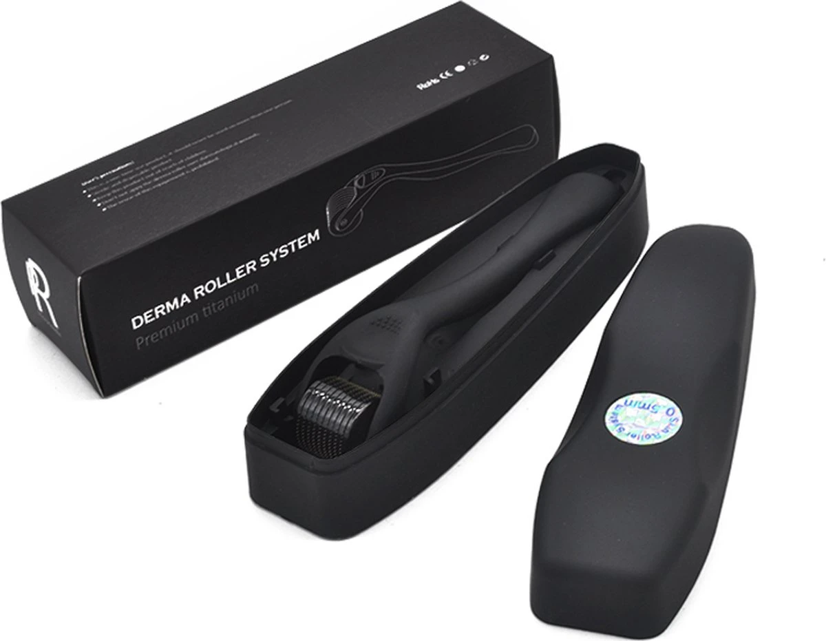 Dermaroller 1.5 Mm Met Cleaning Spray - 540 Naalden - Steriel Verpakt - Hoge Kwaliteit Chirurgisch Staal - Bewezen Effectief Tegen Rimpels, Acne Littekens, En Cellulitis & Stimulatie Van Haargroei Op De Hoofdhuid, Baardgroei 7 Dermaroller 1.5 Mm Met Cleaning Spray - 540 Naalden - Steriel Verpakt - Hoge Kwaliteit Chirurgisch Staal - Bewezen Effectief Tegen Rimpels, Acne Littekens, En Cellulitis & Stimulatie Van Haargroei Op De Hoofdhuid, Baardgroei - Afbeelding 5