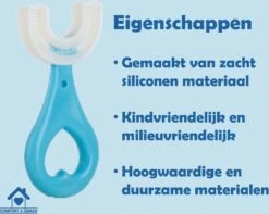 Tandenborstel Voor Baby En Kind - Eenvoudig, Hygiënisch En De Oplossing Voor Tandenpoetsen Bij Kinderen - BPA Vrij – BLAUW -Verzorgingsproducten Verkoop 1200x956