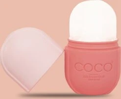 COLDCONTOUR - Skin Ice Roller Gezicht- Facial Icing- Roze - Aftersun- Cadeautip - Anti Rimpel- Ice Globes - Ijs Gezicht - Gezichtsmassage Roller - Huidverjongingsapparaat - Anti Aging- Cadeau