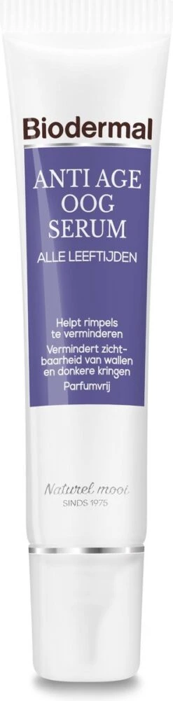 Biodermal Anti Age Oogserum - Oogcreme Anti Rimpel Vrouw - 15ml 7 Biodermal Anti Age Oogserum - Oogcreme Anti Rimpel Vrouw - 15ml -Verzorgingsproducten Verkoop 296x1200 3
