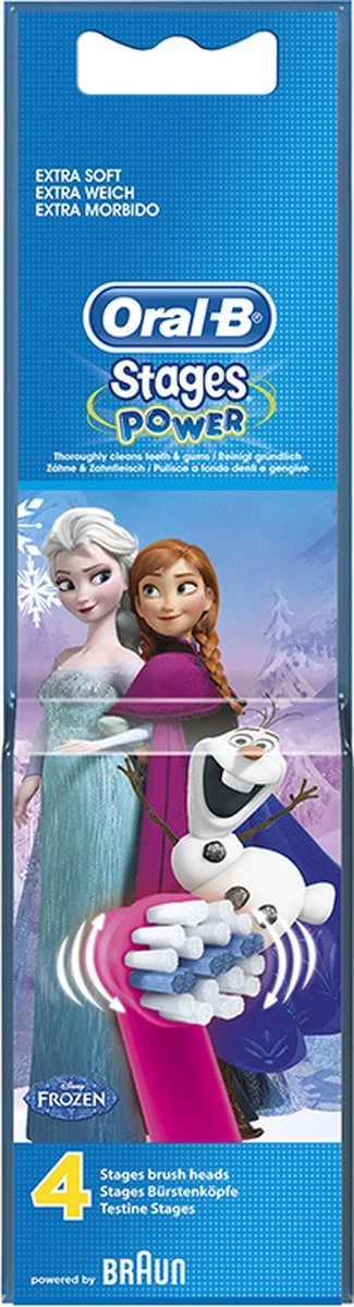 Oral B ORAL-B 80352086 - Disney Frozen 2 Vervangende Opzetborstels - Voor Oral-B Elektrische Tandenborstel Voor Kinderen - Set Van 4 8 Oral B ORAL-B 80352086 - Disney Frozen 2 Vervangende Opzetborstels - Voor Oral-B Elektrische Tandenborstel Voor Kinderen - Set Van 4 - Afbeelding 6