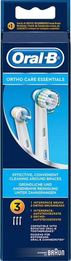 Oral B Oral-B Ortho Care - Opzetborstels - 3 Stuks 37 Oral B Oral-B Ortho Care - Opzetborstels - 3 Stuks -Verzorgingsproducten Verkoop 327x1200 1