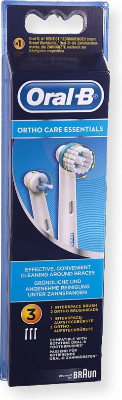 Oral B Oral-B Ortho Care - Opzetborstels - 3 Stuks 36 Oral B Oral-B Ortho Care - Opzetborstels - 3 Stuks -Verzorgingsproducten Verkoop 367x1200