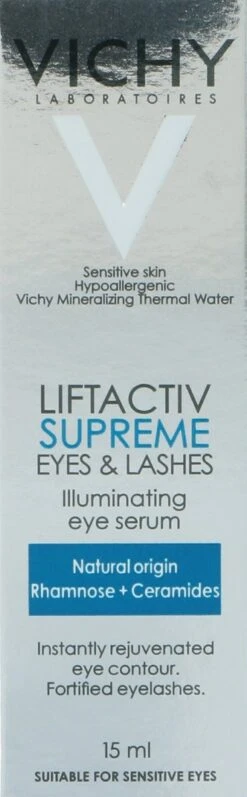 Vichy Liftactiv Supreme Serum 10 Oogcreme & Wimpers - 15ml - Anti-rimpel 8 Vichy Liftactiv Supreme Serum 10 Oogcreme & Wimpers - 15ml - Anti-rimpel -Verzorgingsproducten Verkoop 372x1200 1
