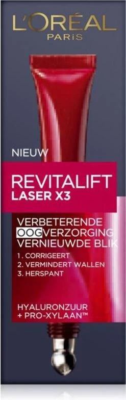 L’Oréal Paris Revitalift Laser Eye Oogcrème - 15 Ml -Verzorgingsproducten Verkoop 378x1200