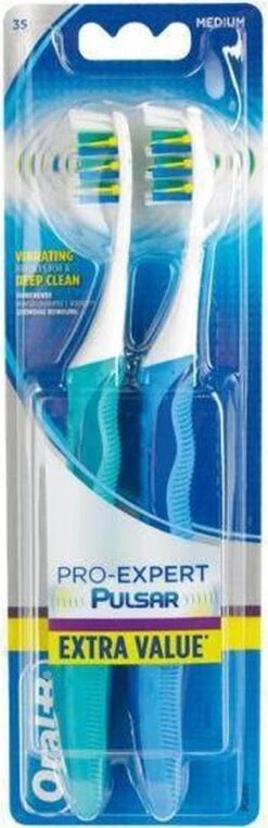 Oral B Oral-B Pro-Expert Pulsar 35M - 2 Tandenborstels - Handtandenborstel -Verzorgingsproducten Verkoop 389x1200