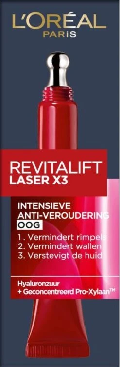 L’Oréal Paris Revitalift Laser Eye Oogcrème - 15 Ml -Verzorgingsproducten Verkoop 394x1200 2