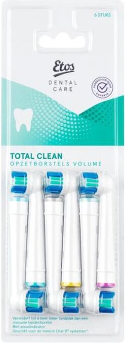 Etos Opzetborstel Total Clean - 6 Stuks - Geschikt Voor De Meeste Oral-B® Systemen* -Verzorgingsproducten Verkoop 440x1200