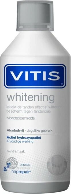 3x Vitis Whitening Mondwater 500 Ml -Verzorgingsproducten Verkoop 441x1200