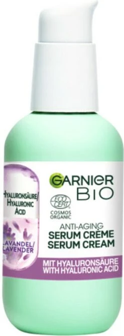 Garnier Bio Anti-Aging Serum Cream Met Hyaluronzuur - 50 Ml