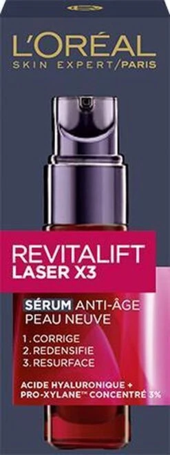 L’Oréal Paris RevitaLift Rejuvenating Serum Laser X3 - 30ml -Verzorgingsproducten Verkoop 450x1200