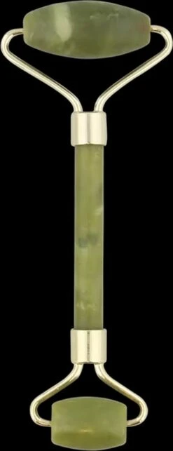 Merkloos Comize Jade Roller Gezichtsmassage Roller - Met Gua Sha Schraper - Groen -Verzorgingsproducten Verkoop 461x1200 2