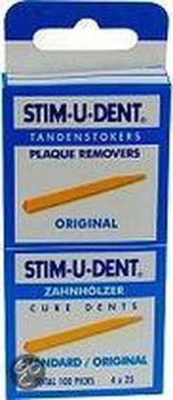 Stimudent Origineel - 4x 25 St - Tandenstoker -Verzorgingsproducten Verkoop 520x1200