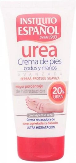 Instituto Espanol - Urea Creme 20% - Huid Creme Voor Ruwe Gebarsten En Droge Atopishe Huid - Utra Hydratatie - Lichaamsverzorging - Vrouw - 150 Ml