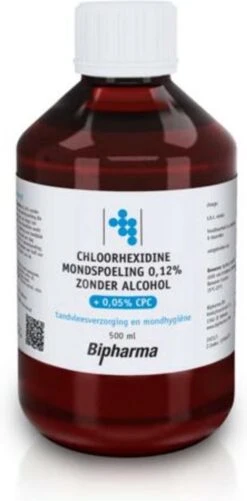 Bipharma Chloorhexidine Mondspoeling 0.12% 500ml