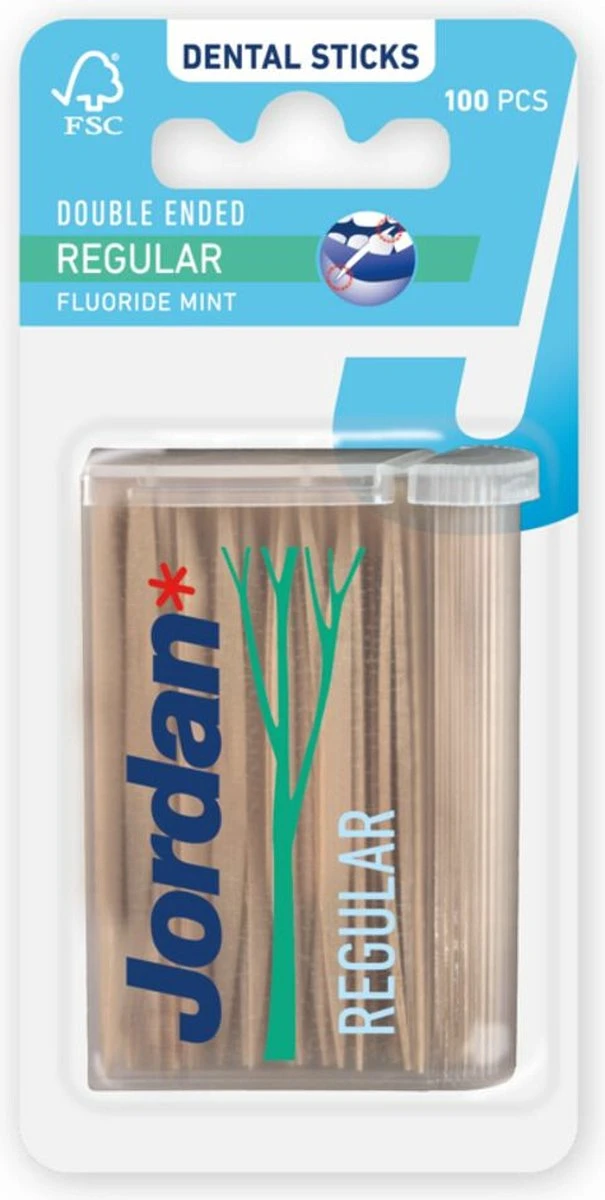 Jordan Tandenstokers - Regular - 100 Stuks 3 Jordan Tandenstokers - Regular - 100 Stuks