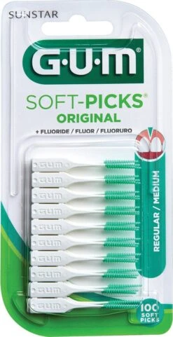 GUM® GUM Soft-Picks Original Regular 100 Stuks -Verzorgingsproducten Verkoop 616x1200 1