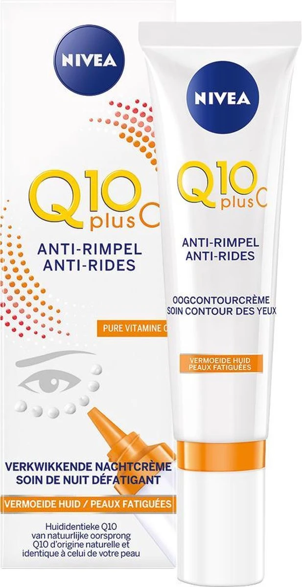 NIVEA Q10plusC Anti-Rimpel +Energy Oogcontourcrème 5 NIVEA Q10plusC Anti-Rimpel +Energy Oogcontourcrème - Afbeelding 3