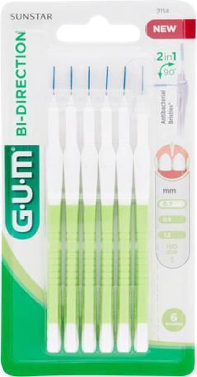 GUM® GUM® BI-DIRECTION | 0.7 | 6 Stuks 15 GUM® GUM® BI-DIRECTION | 0.7 | 6 Stuks - Afbeelding 13