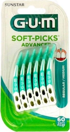 GUM® Gum Soft-Picks Advanced Regular - 60 Stuks -Verzorgingsproducten Verkoop 639x1200