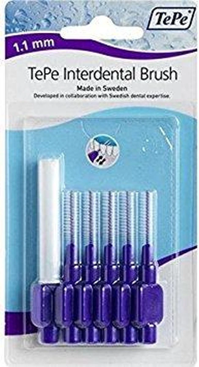 TePe Origineel Lila - 6 St - Rager 4 TePe Origineel Lila - 6 St - Rager - Afbeelding 2