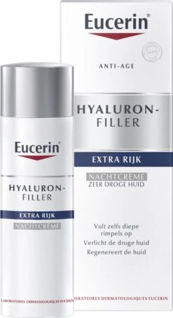 Eucerin Hyaluron-Filler Anti-Rimpel Urea Rijke Textuur Nachtcrème - 50 Ml -Verzorgingsproducten Verkoop 652x1200 2