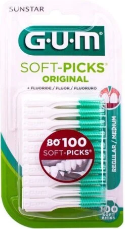 GUM® GUM Soft-Picks Original Regular 100 Stuks -Verzorgingsproducten Verkoop 656x1200