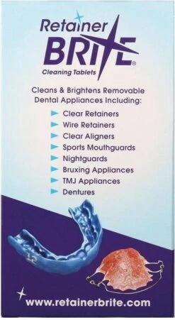 Retainer Brite Reinigingstabletten - 96 Stuks -Verzorgingsproducten Verkoop 657x1200