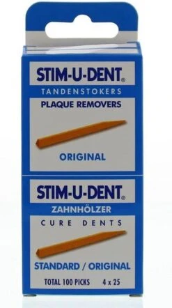 Stimudent Origineel - 4x 25 St - Tandenstoker -Verzorgingsproducten Verkoop 670x1200