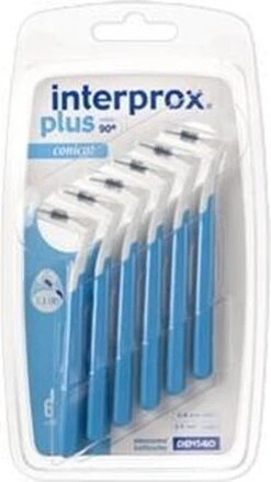 Interprox Plus - Conical 3Mm-5Mm, Blauw - 6 Stuks -Verzorgingsproducten Verkoop 675x1200