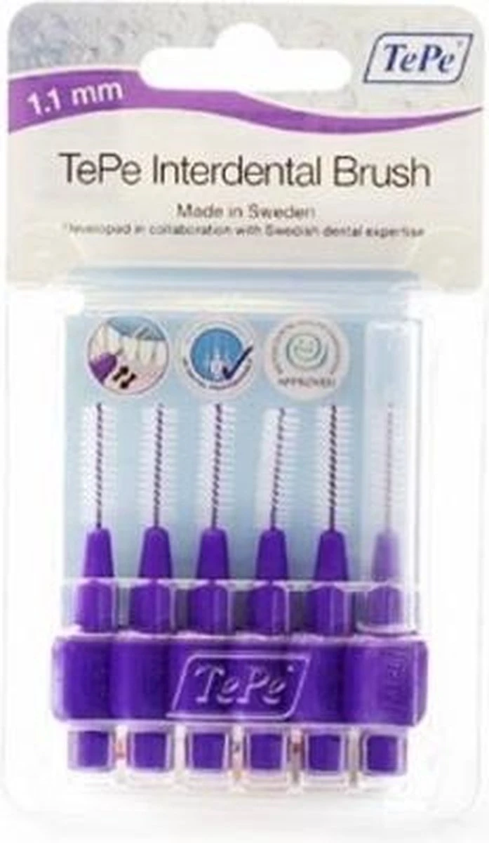 TePe Origineel Lila - 6 St - Rager 3 TePe Origineel Lila - 6 St - Rager