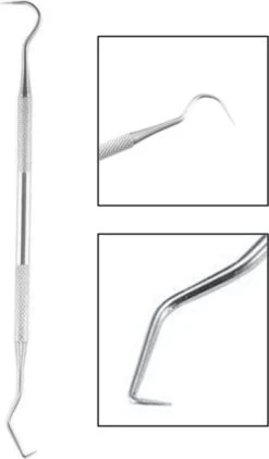 2x PD® - Tandsteen Verwijderaar - Tandenstoker - Tandsteenhaakje - 17 Cm -Verzorgingsproducten Verkoop 703x1200 3