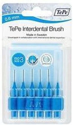 TePe Origineel Blauw G2 - 6 St - Rager 6 TePe Origineel Blauw G2 - 6 St - Rager -Verzorgingsproducten Verkoop 705x1200