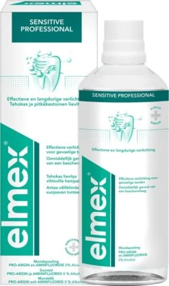 Elmex Mondwater Sensitive Professional - 3 X 400 Ml - Voordeelverpakking -Verzorgingsproducten Verkoop 710x1200