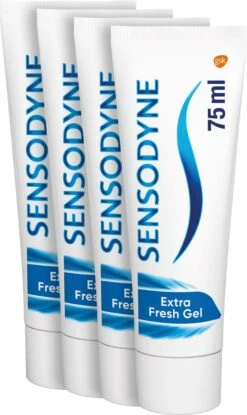 Sensodyne Extra Fresh Gel Tandpasta Voor Gevoelige Tanden 4 X 75 ML -Verzorgingsproducten Verkoop 715x1200 1