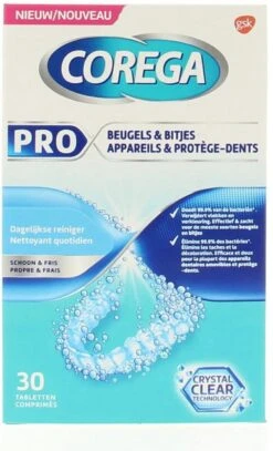 Corega Pro Beugels & Bitjes 30 Tabletten -Verzorgingsproducten Verkoop 728x1200