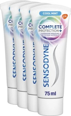 Sensodyne Complete Protection + Cool Mint Tandpasta 4x75 Ml -Verzorgingsproducten Verkoop 731x1200
