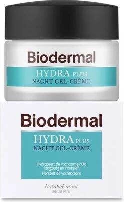 Biodermal Nachtcreme - Hydraplus Nachtcrème Gel Voor De Vochtarme Huid - Nachtcreme - 50ml -Verzorgingsproducten Verkoop 733x1200 3