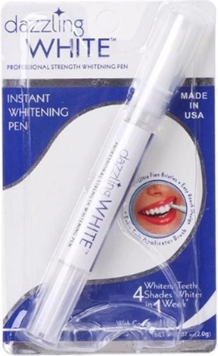 Merkloos Tanden Whitener Pen - Professionele Tandenbleek Gel - Tandenbleker 4 Merkloos Tanden Whitener Pen - Professionele Tandenbleek Gel - Tandenbleker - Afbeelding 2