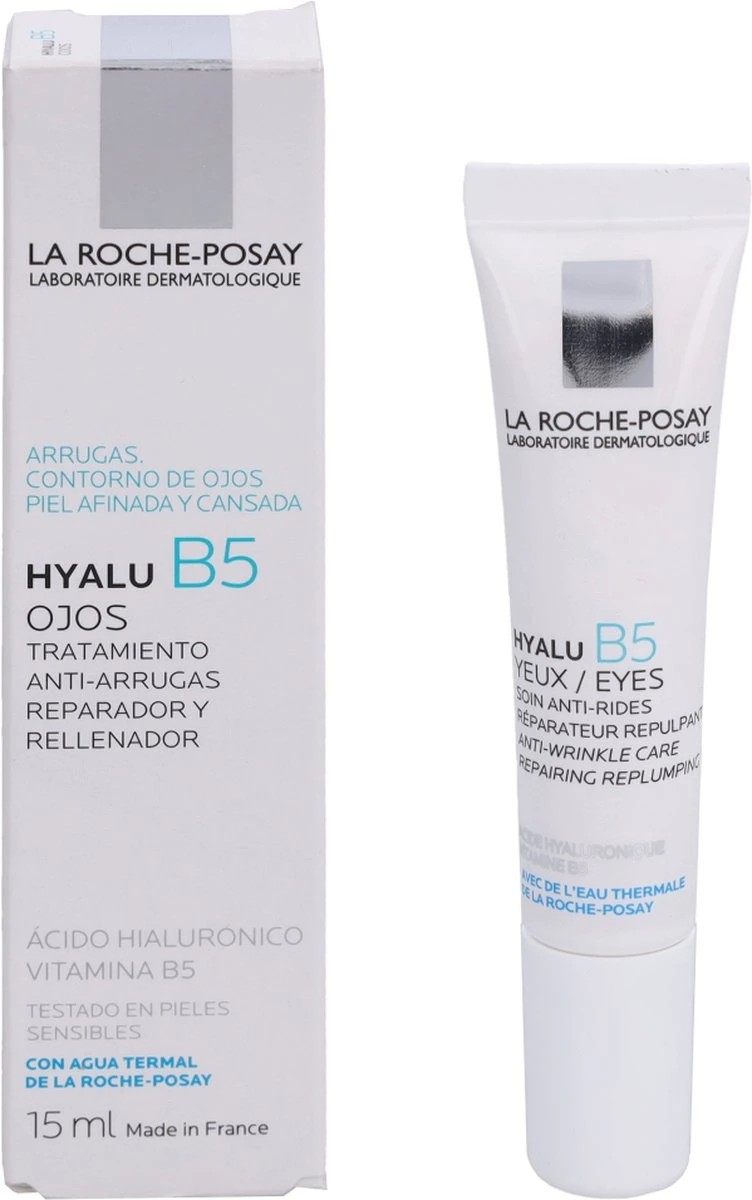 La Roche-Posay Hyalu B5 Oogcrème - 15ml 4 La Roche-Posay Hyalu B5 Oogcrème - 15ml - Afbeelding 2