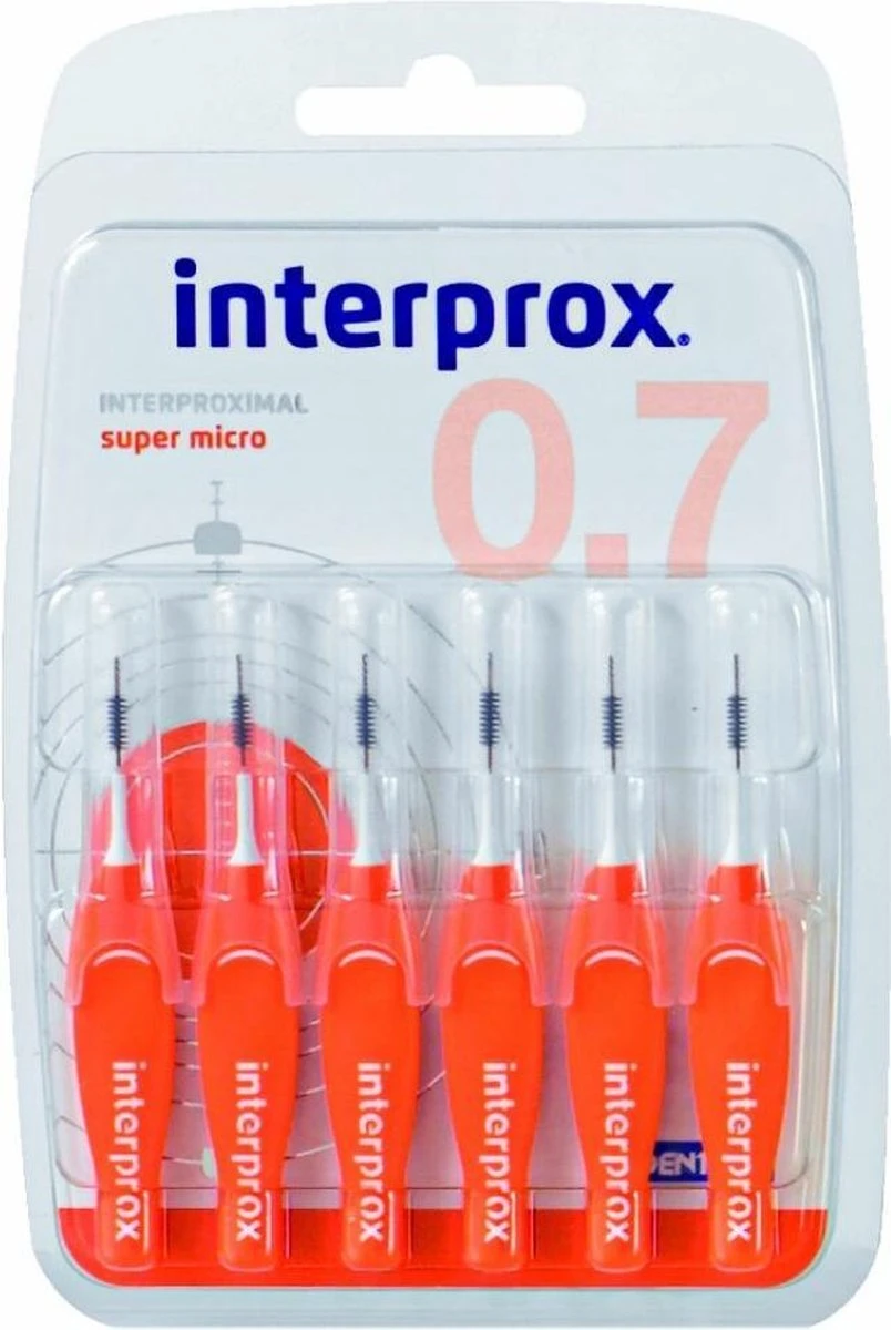 3x Interprox Ragers Super Micro 0.7 Oranje Blister à 6 Ragers 3 3x Interprox Ragers Super Micro 0.7 Oranje Blister à 6 Ragers