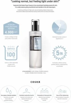 CosRx Hyaluronic Acid Hydra Power Essence 100ml. -Verzorgingsproducten Verkoop 825x1200 2