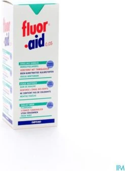 Fluor Aid 0.05 Mondwater - 500 Ml 11 Fluor Aid 0.05 Mondwater - 500 Ml -Verzorgingsproducten Verkoop 875x1200