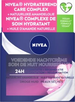 NIVEA Essentials Herstellend Droge Of Gevoelige Huid - 50 Ml - Nachtcrème