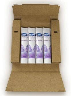 Oral B Oral-B 3D White Luxe Perfection - Voordeelverpakking 4 X 75 Ml -Tandpasta Verpakt In Gerecycleerd Karton -Verzorgingsproducten Verkoop 891x1200